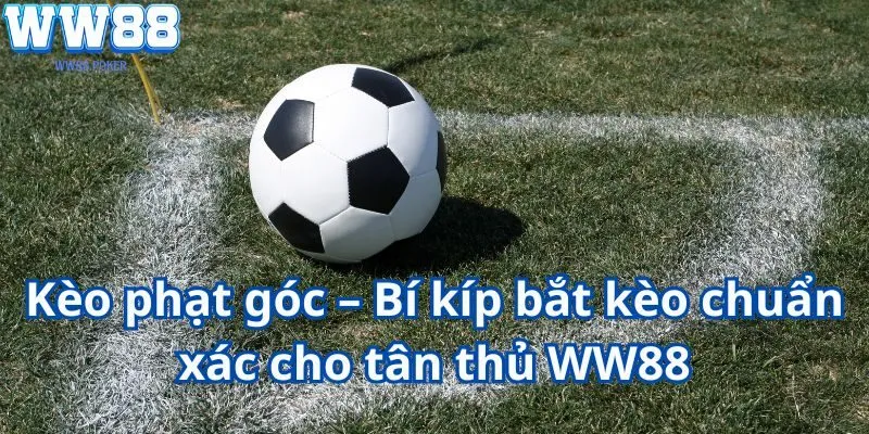 Kèo phạt góc – Bí kíp bắt kèo chuẩn xác cho tân thủ WW88